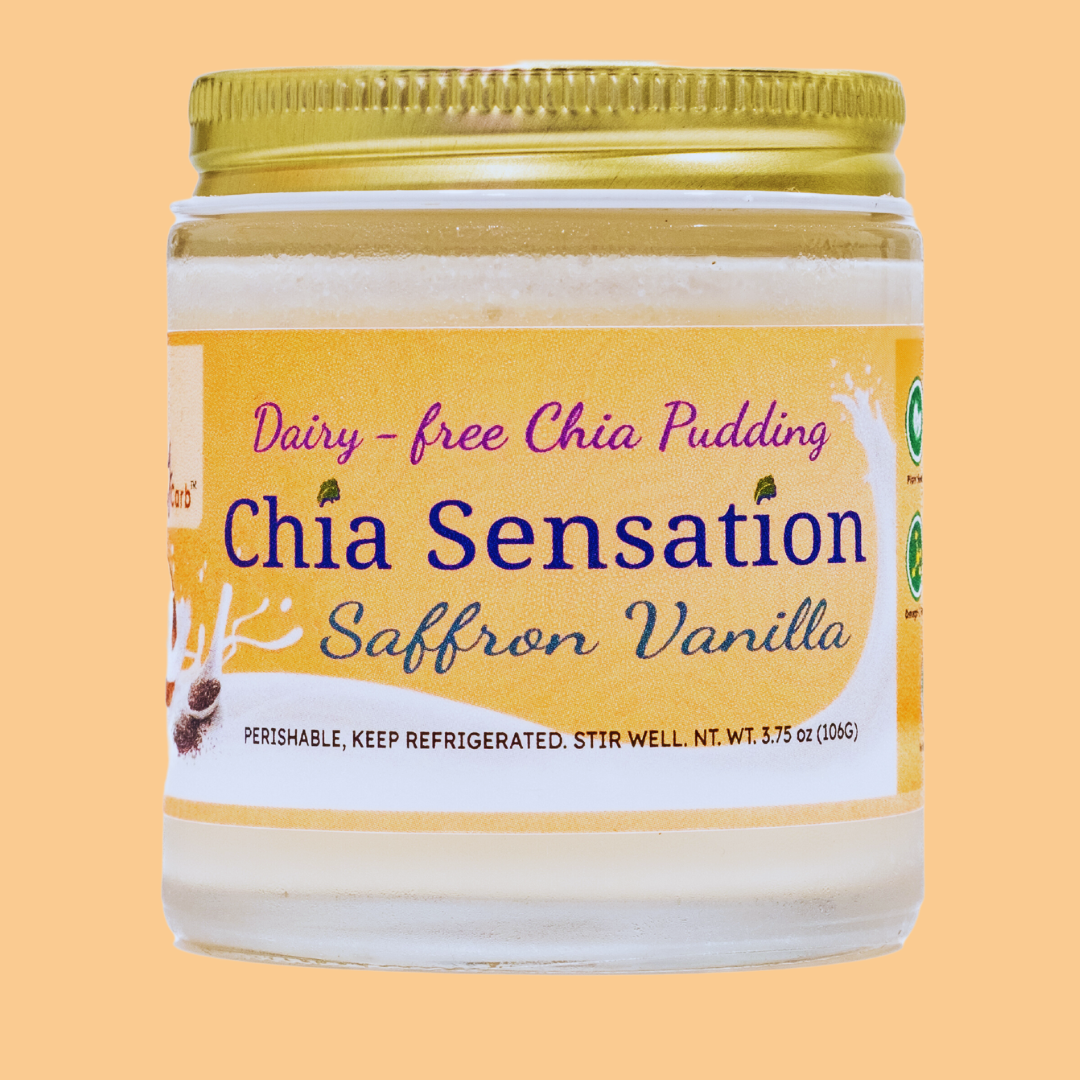 Saffron Vanilla Chia Sensation Pudding